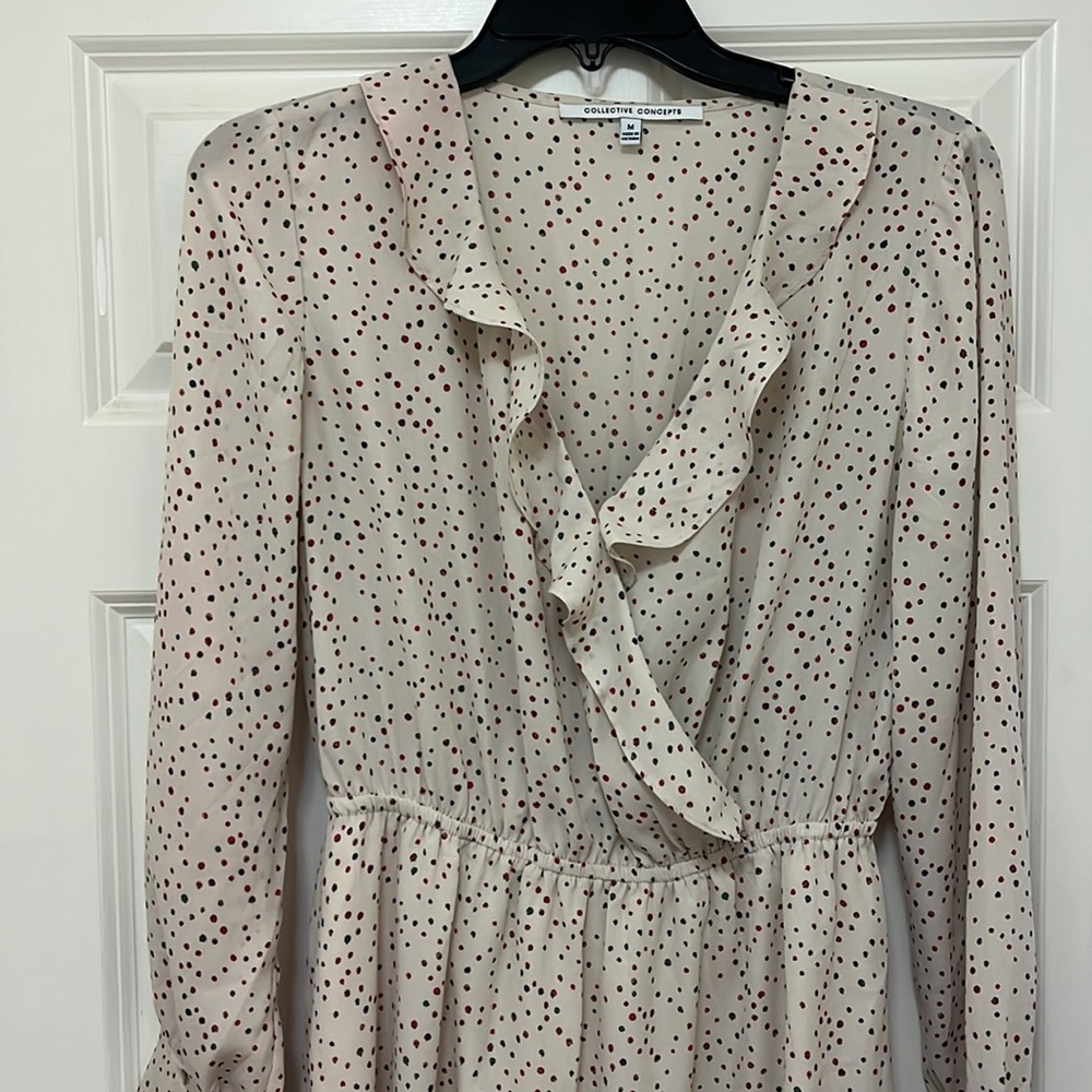 NWOT Collective Concepts Confetti Dress. Size M